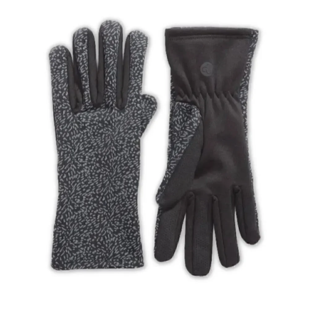 Zella NWT 360 Reflective Running Gloves Black Large